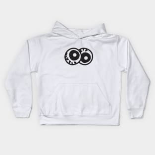 Creepy eyes Kids Hoodie